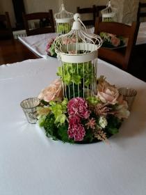 Bird cage Table Arrangements 