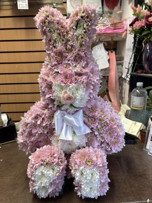 3D Sitting Bunny Rabbit