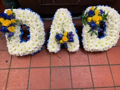 DAD in Yellow and Blue