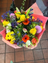 Vibrant Mixed Handtied.